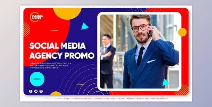 Download Social Media Agency Promo (Videohive 29836042) - AE Project