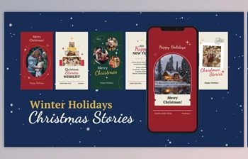 Download <span class='badge badge-warning'>Winter</span> Holidays Christmas Stories (Videohive 29835825) - AE Project