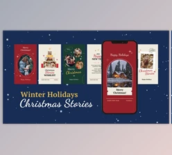Download Winter Holidays Christmas Stories (Videohive 29835825) - AE Project