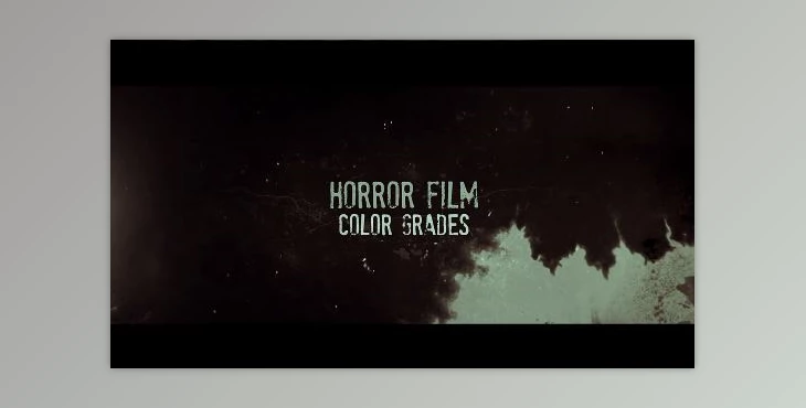 Download Horror Film Color Grades (Motionarray 832927) - AE Project