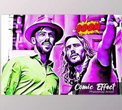 Download Comic Effect Photoshop Action CreativeMarket-5183708 (ATN)