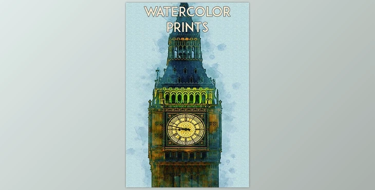 Download Watercolor Prints Photoshop Action GraphicRiver-29424898 (PAT , ATN , ABR)