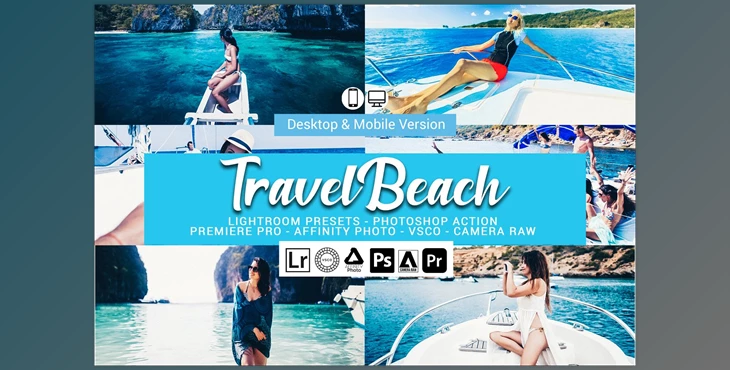 Download Travel Beach Lightroom Presets CreativeMarket-5157497 (XMP, LRTEMPLATE, DNG, PDF, ATN)