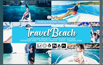 Download Travel <span class='badge badge-warning'>Beach</span> Lightroom Presets CreativeMarket-5157497 (XMP, LRTEMPLATE, DNG, PDF, ATN)