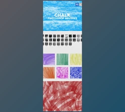 Download 30 Chalk Texture Photoshop Stamp Brushes Vol 1 GraphicRiver-29575540 (PSD)