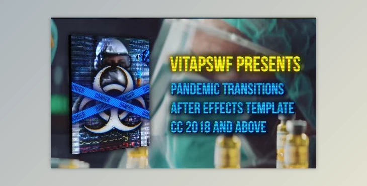 Download Pandemic Glitch Transitions (Motionarray 853024) - AE Project