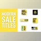 Download Modern Sale Titles (Motionarray 833724) - AE Project