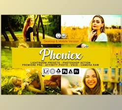Download Phoniex Lightroom Presets CreativeMarket-5157423 (DNG, XMP, LRTEMPLATE, PDF, ATN) - Mobile And Desktop