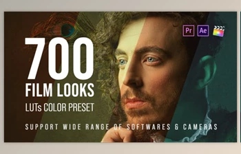 700 Film Looks-<span class='badge badge-warning'>LUT</span> <span class='badge badge-warning'>Color</span> Preset <span class='badge badge-warning'>Pack</span> by Pixflow (Videohive 25157078)