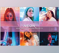 Download 5 Neon Lightroom Presets CreativeMarket-5699082 (DNG, XMP) - Mobile And Desktop