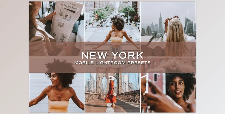 Download 5 New York City Lightroom Presets CreativeMarket-5699090 (DNG , XMP) - Mobile And Desktop