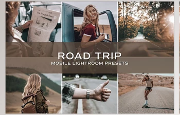 Download 5 Road Trip Lightroom Presets <span class='badge badge-warning'>CreativeMarket-5699055</span> (DNG, XMP) - Mobile And Desktop
