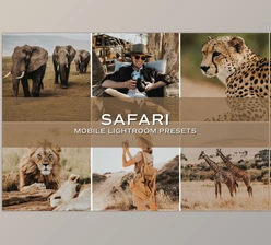 Download 5 Safari Lightroom Presets CreativeMarket-5698736 (DNG, XMP) - Mobile And Desktop