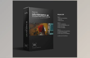 Etsy - <span class='badge badge-warning'>LUTs</span> for BMPCC 4k FILM-S19 <span class='badge badge-warning'>Cinematic</span>