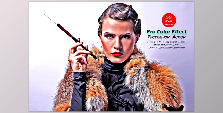 Download Pro Color Effect Photoshop Action CreativeMarket-5521924 (ATN, GRD)