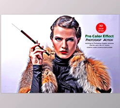 Download Pro Color Effect Photoshop Action CreativeMarket-5521924 (ATN, GRD)