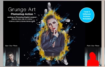 Download Grunge <span class='badge badge-warning'>Art</span> Photoshop Action CreativeMarket-5442223 (ATN, ABR, PDF, PAT)
