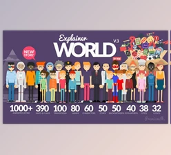 Download Explainer World Video Toolkit Library V3 (Videohive 21021730) - AE Project