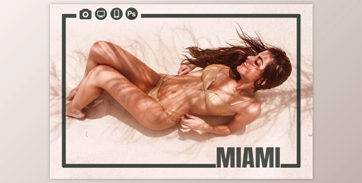 Miami Bright Summer Photo Filters (CreativeMarket–5118387)