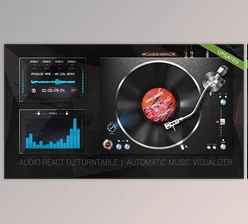 Download Audio React DJ Turntable Music Visualizer (Videohive 9623017) - AE Project