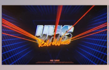 Download Retro <span class='badge badge-warning'>VHS</span> Logo (Videohive 24647787) - AE Project