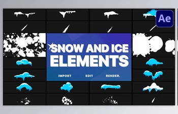 Download Snow And <span class='badge badge-warning'>Ice</span> Elements | After Effects (V 29779680) - AE Project