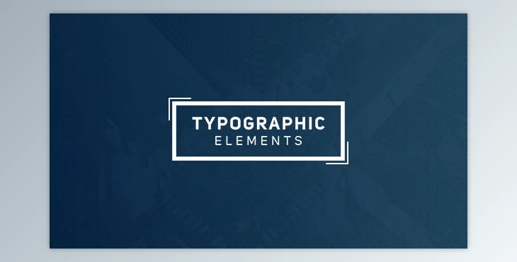 Download Typographic Elements 3 (Videohive 18654999) - AE Project