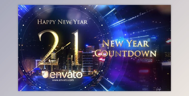Download New Year Countdown (Videohive 29654005) - AE Project