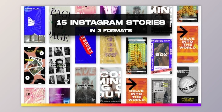 Download Instagram Stories and Posts III (Videohive 29790469) - AE Project