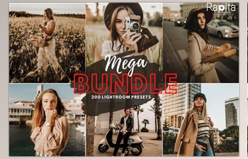 Download Mobile Lightroom Presets <span class='badge badge-warning'>Bundle</span> 200+ CreativeMarket-5608196 (XMP, DNG) - Mob And Desk