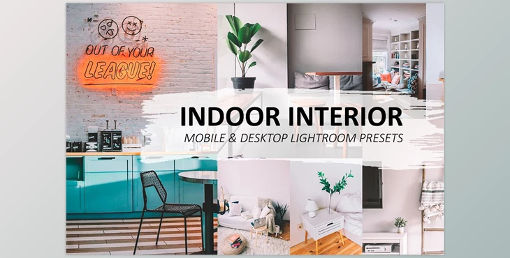 Download Indoor Interior Lightroom Presets CreativeMarket-5601558 (XMP, DNG)