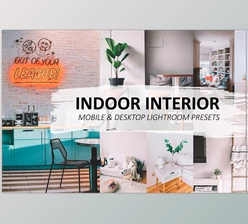 Download Indoor Interior Lightroom Presets CreativeMarket-5601558 (XMP, DNG)