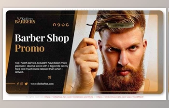 Download <span class='badge badge-warning'>Barber</span> Shop Promo (Videohive 29876704) - AE Project