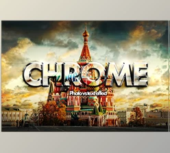 Download Chrome photo vs text effect mockup CreativeMarket-5710555 (PSD)