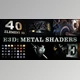 Download E3D: Metal Shaders for Element 3D (Videohive 4652664) - AE Project