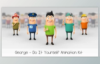 Download George - Character Animation DIY <span class='badge badge-warning'>Kit</span> (Videohive 13005147) - AE Project