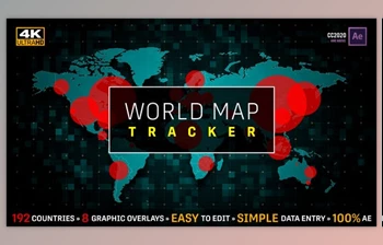 Download <span class='badge badge-warning'>World</span> <span class='badge badge-warning'>Map</span> Population Tracker | COVID-19 Coronavirus Flu Pandemic (<span class='badge badge-warning'>Videohive</span> 25980181)