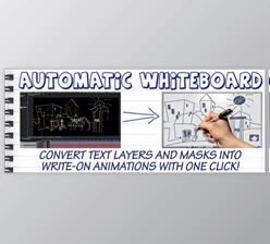 Download AeScripts Automatic Whiteboard v1.2 Pre-Activated for AE (Win, Mac)