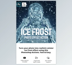 Download Ice Frost Photoshop Action GraphicRiver-29754265 (ABR, GRD, PAT,  ATN)