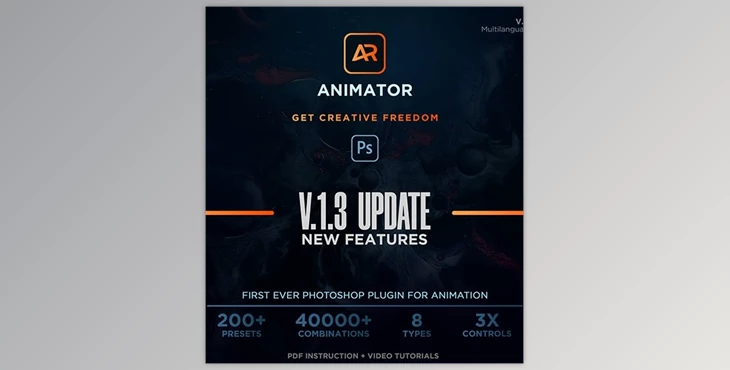 Download Animator Photoshop Plug-in for Animated Effects 1.3 – Graphicriver 25403011 (TIFF, PSD, JPG)