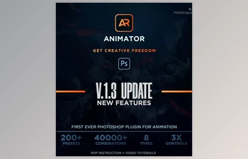Download <span class='badge badge-warning'>Animator</span> Photoshop Plug-in for Animated Effects 1.3 – Graphicriver 25403011 (TIFF, PSD, JPG)