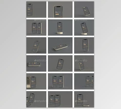 Download 100 Smart Phone 12 Mockup Bundle GraphicRiver-29183061 (PSD)