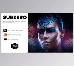 Download Subzero Ice Overlays Opener (Videohive 29719792) - AE Project