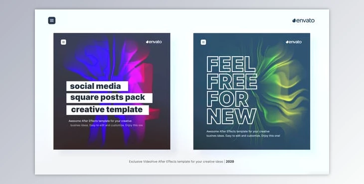 Download Social Media Posts Pack #2 (Videohive 29899974) - AE Project