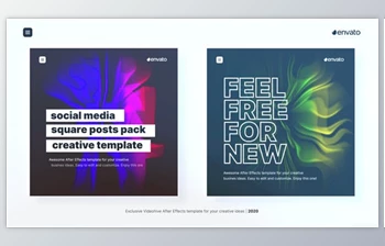 Download Social Media Posts Pack #<span class='badge badge-warning'>2</span> (Videohive 29899974) - AE Project