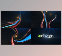 Colorful Lines Logo Reveal (Videohive 21494911)