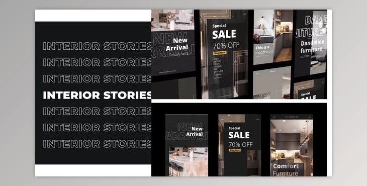 Download Interior Minimal Stories Instagram (Videohive 29884624) - AE Project