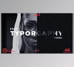 Download Fast Typography Promo (Videohive 25863265) - AE Project