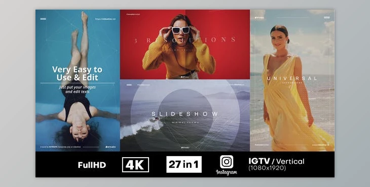 Download Minimal Promo Slideshows Pack (Videohive 27059569) - AE Project