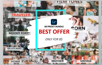 Download 68 Preset Pack For Lightroom <span class='badge badge-warning'>CreativeMarket-5734333</span> (DNG, XMP)